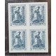 ARGENTINA 1946 GJ 926 ENSAYO EN COLORES NO ADOPTADOS EN PAPEL SATINADO EN CUADRO 